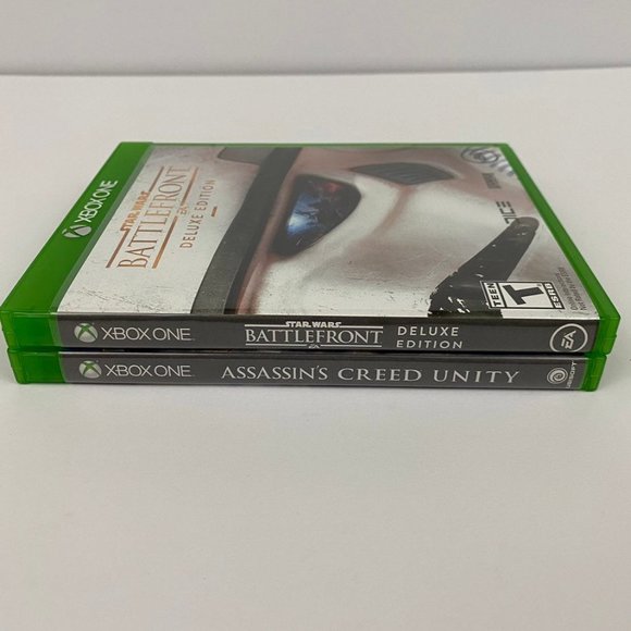 Star Wars Battlefront Deluxe + Assassin's Creed Unity - Xbox One Video Game Lot - Picture 5 of 5